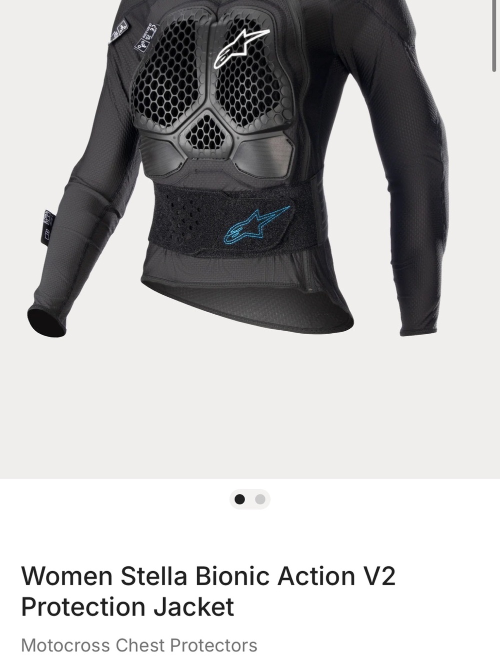 Alpinestars Women Stella Bionic Action V2 Protection Jacket - Black